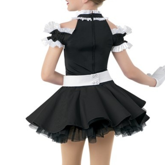 Weissman- The maid costume inspired by Beasts Claudette size MC medium 10/12 EUC - Picture 4 of 16